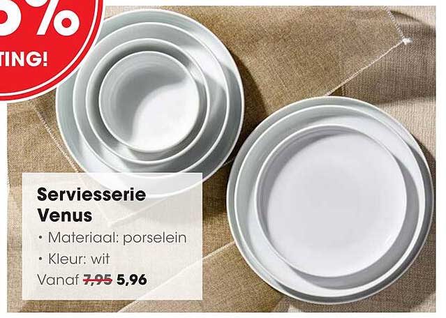 Serviesserie Venus