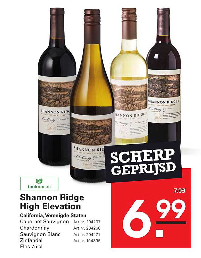 Shannon Ridge High Elevation SCHERP GEPRIJSD