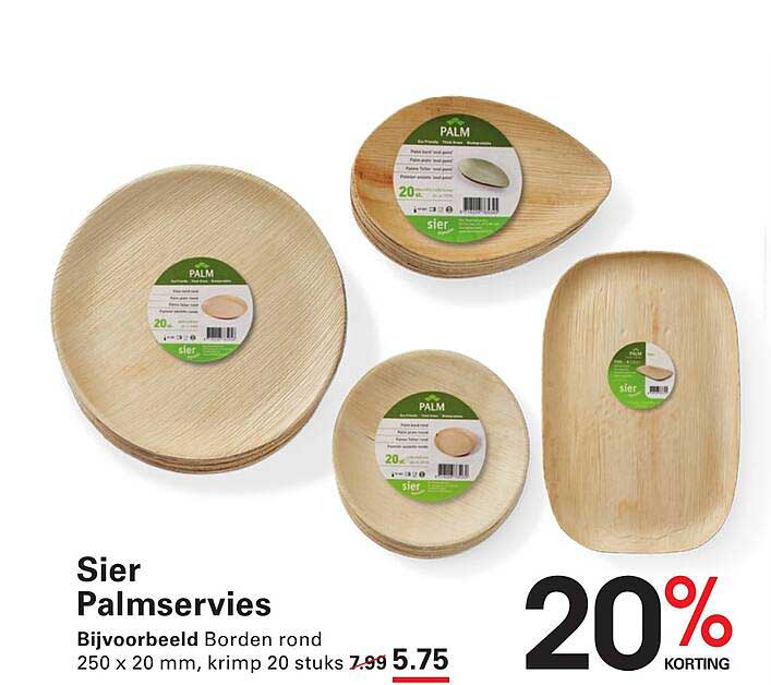 Sier Palmservies