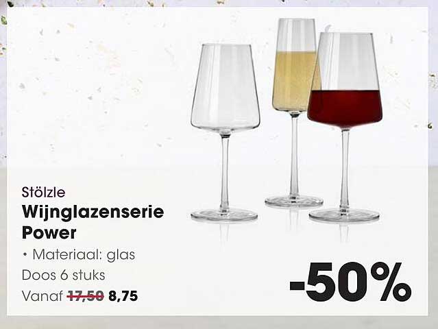 Stölzle Wijnglazenserie Power