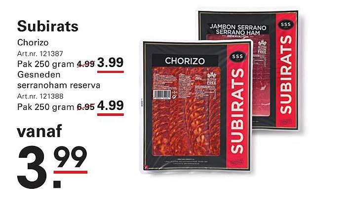 Subirats Chorizo