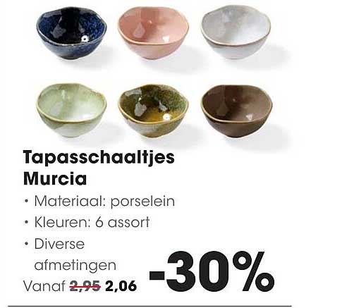 Tapasschaaltjes Murcia