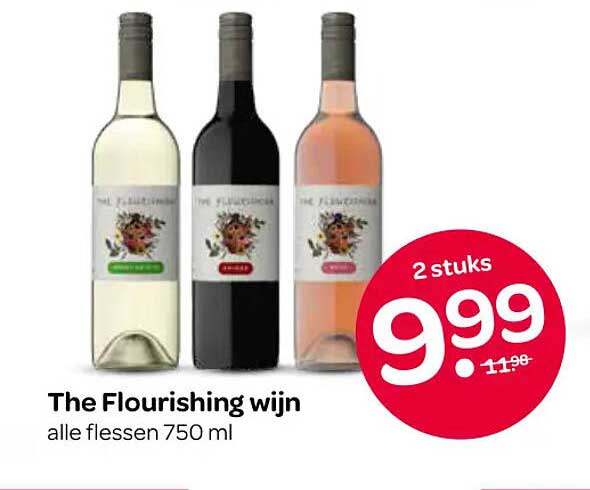 The Flourishing wijn alle flessen 750 ml