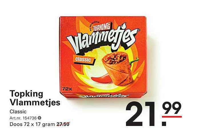 Topking Vlammetjes Classic
