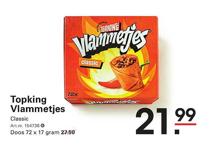 Topking Vlammetjes Classic