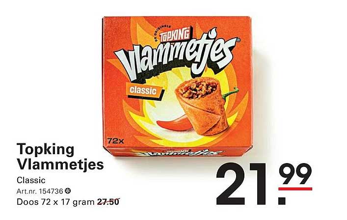 Topking Vlammetjes Classic