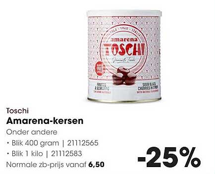 Toschi Amarena-kersen