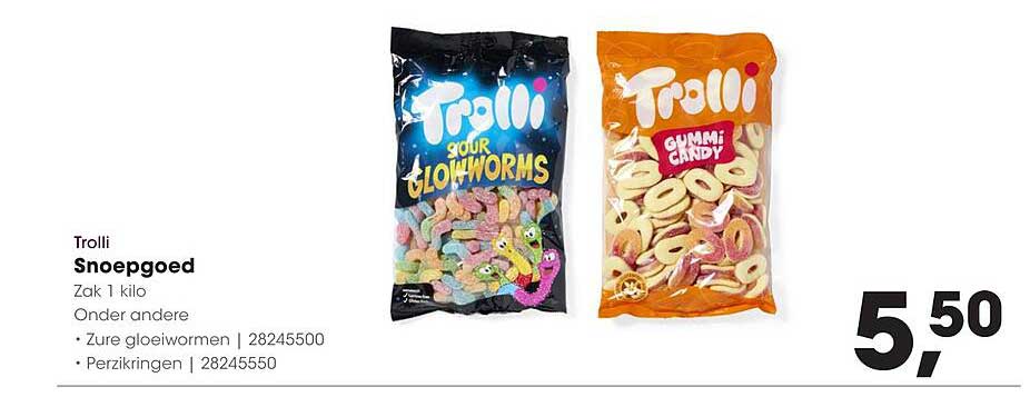 Trolli Snoepgoed Zak 1 kilo