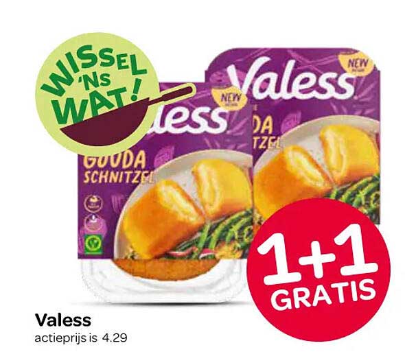 Valess Gouda Schnitzel 1+1 gratis