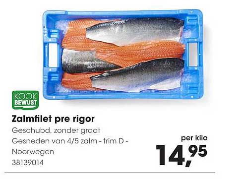 Zalmfilet pre rigor