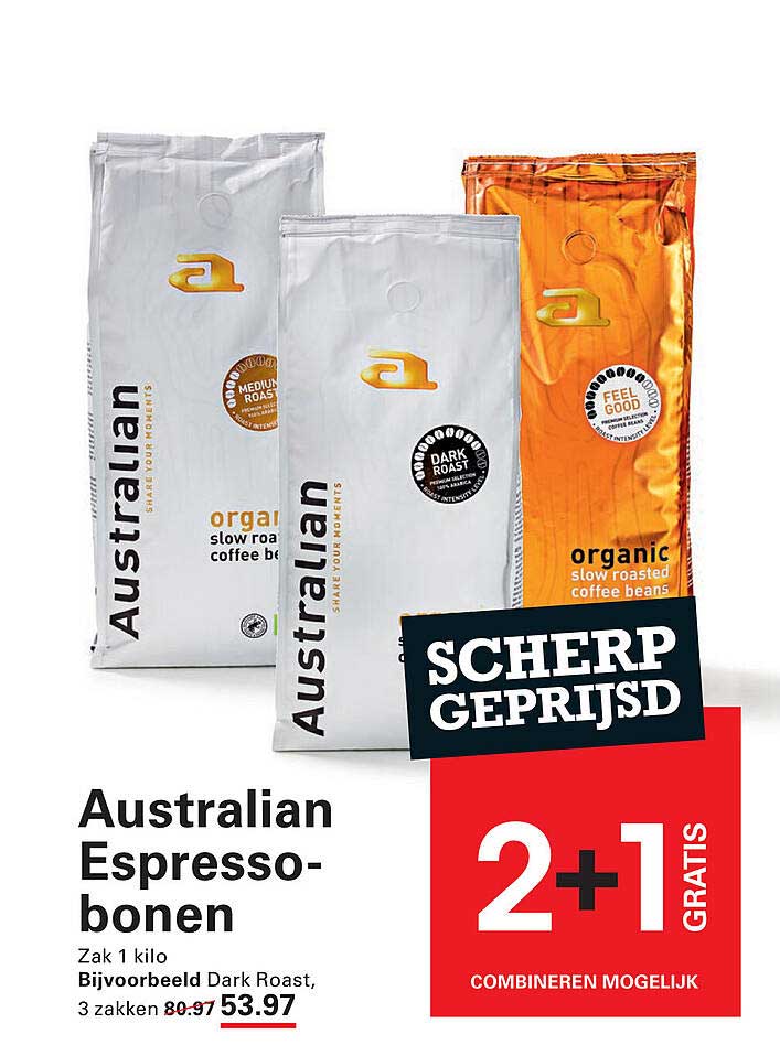 Australian Espresso-bonen