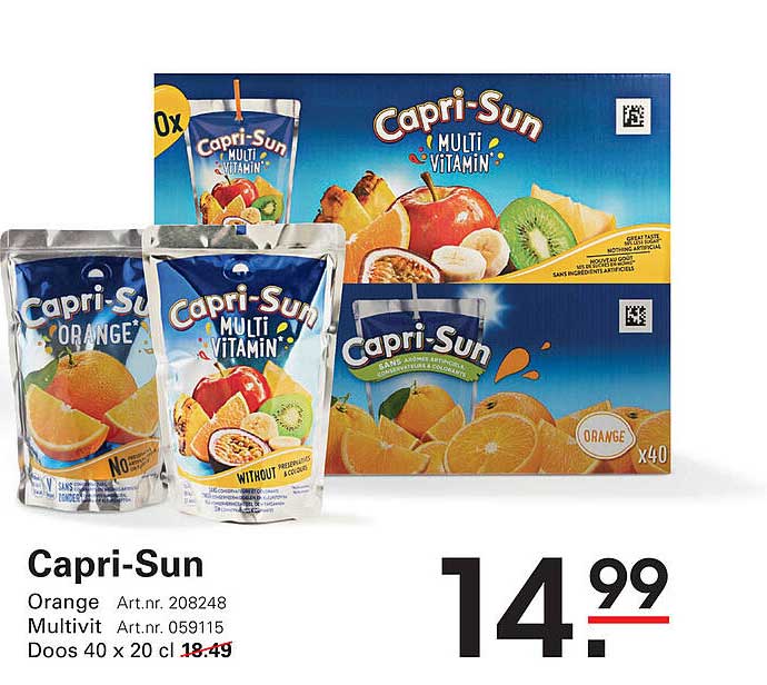 Capri-Sun Multi Vitamin