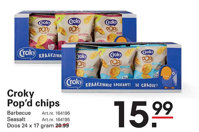 Croky Pop’d chips