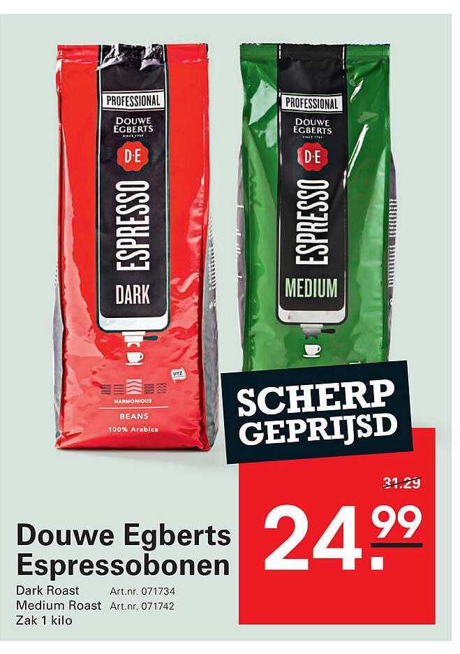 Douwe Egberts Espressobonen