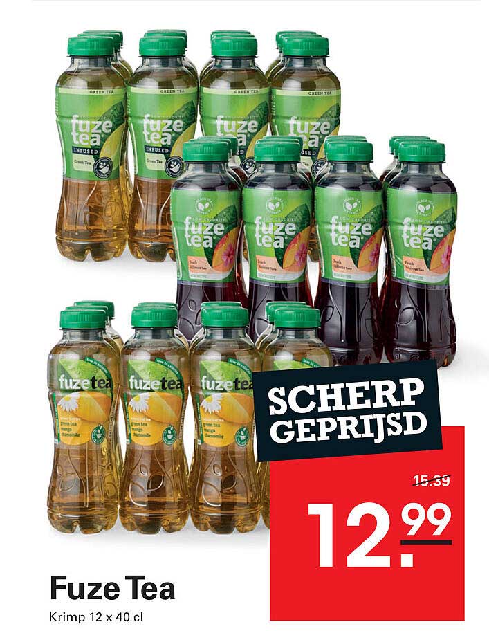 Fuze Tea Krimp 12 x 40 cl