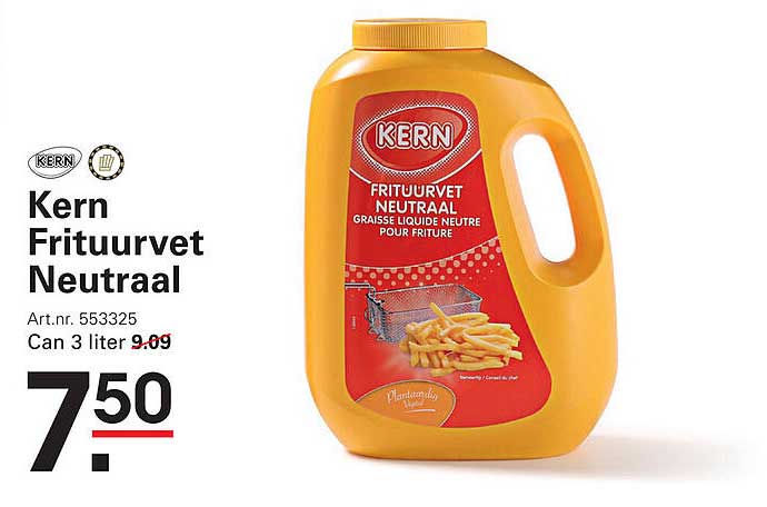 Kern Frituurevet Neutraal