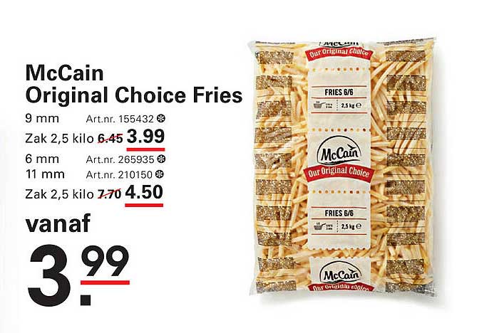 McCain Original Choice Fries