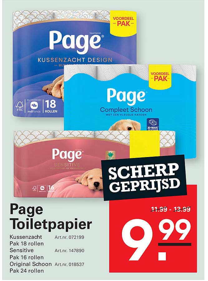 Page Toiletpapier