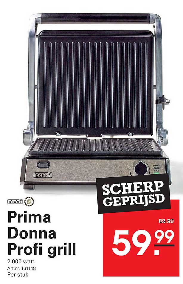 Prima Donna Profi grill