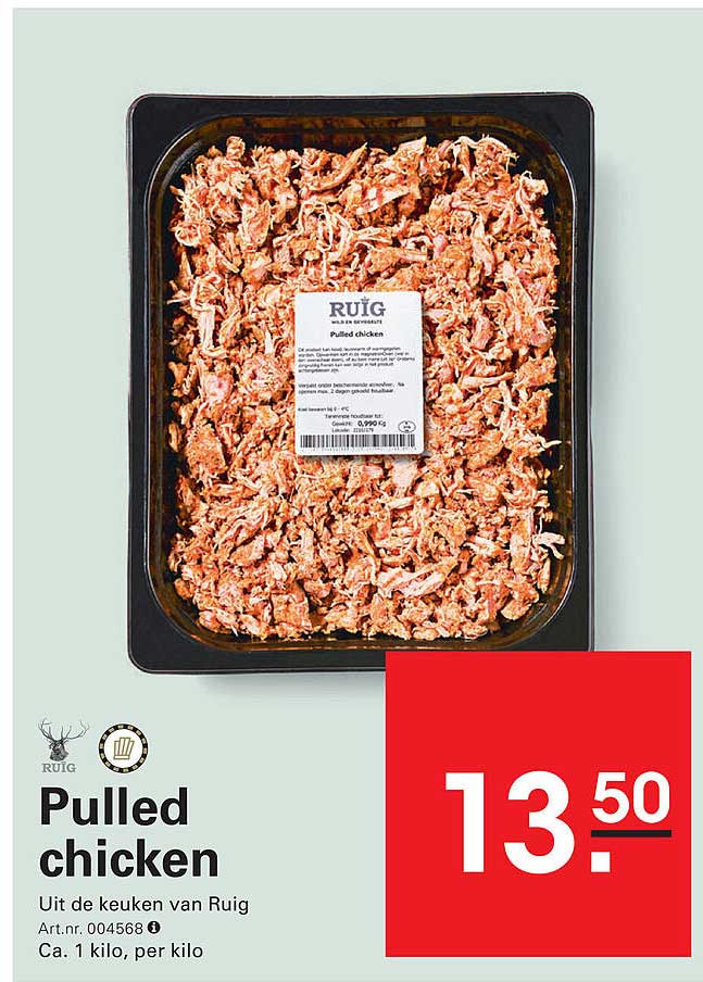Pulled chicken