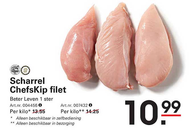 Scharrel ChefsKip filet