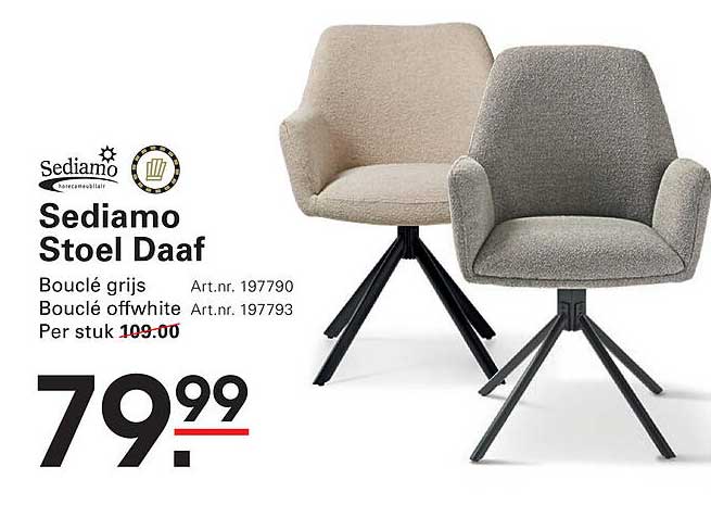 Sediamo Stoel Daaf