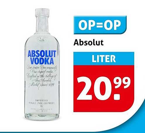 Absolut LITER OP=OP