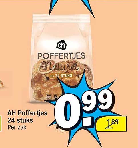 AH Poffertjes 24 stuks Per zak