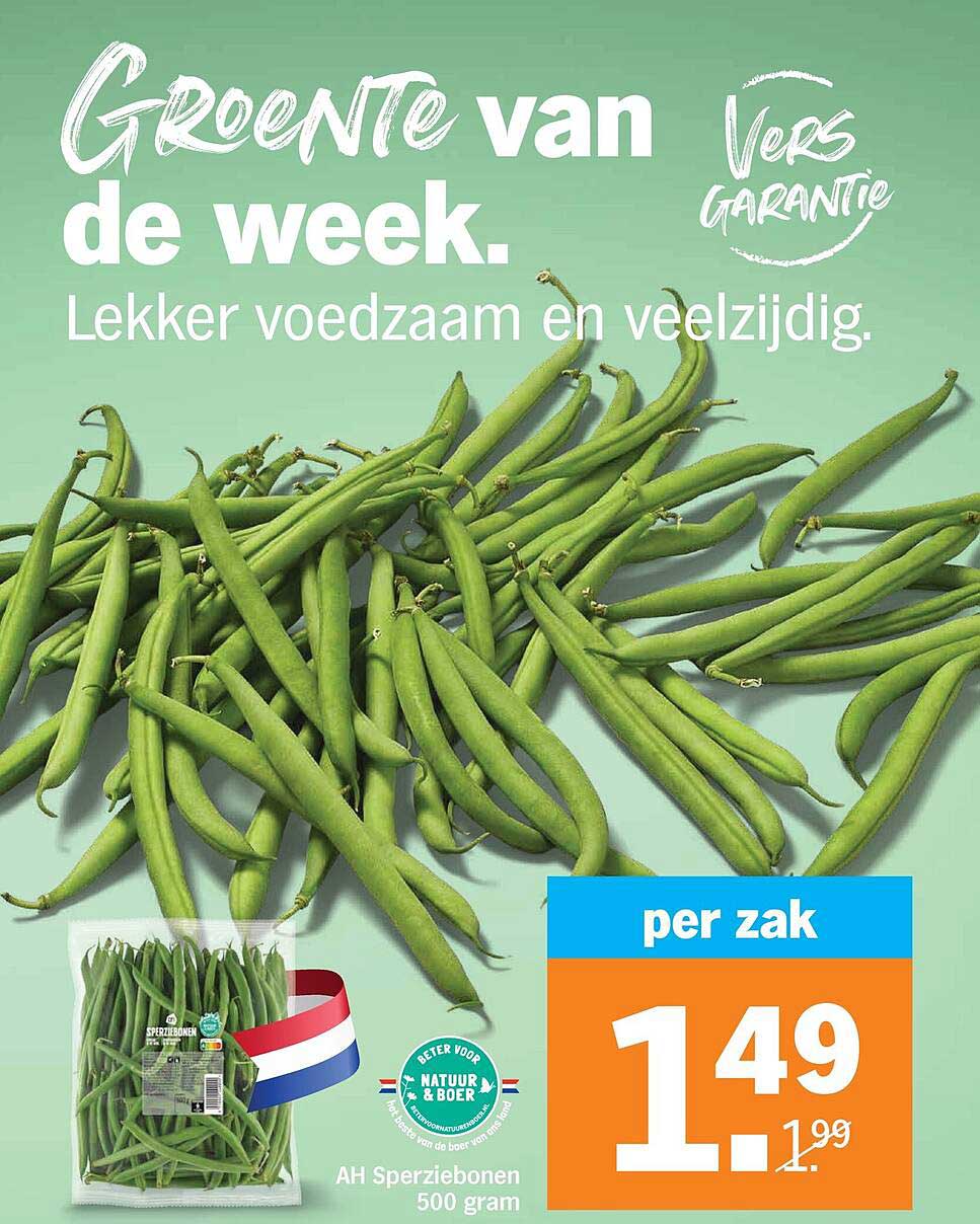 AH Sperziebonen 500 gram