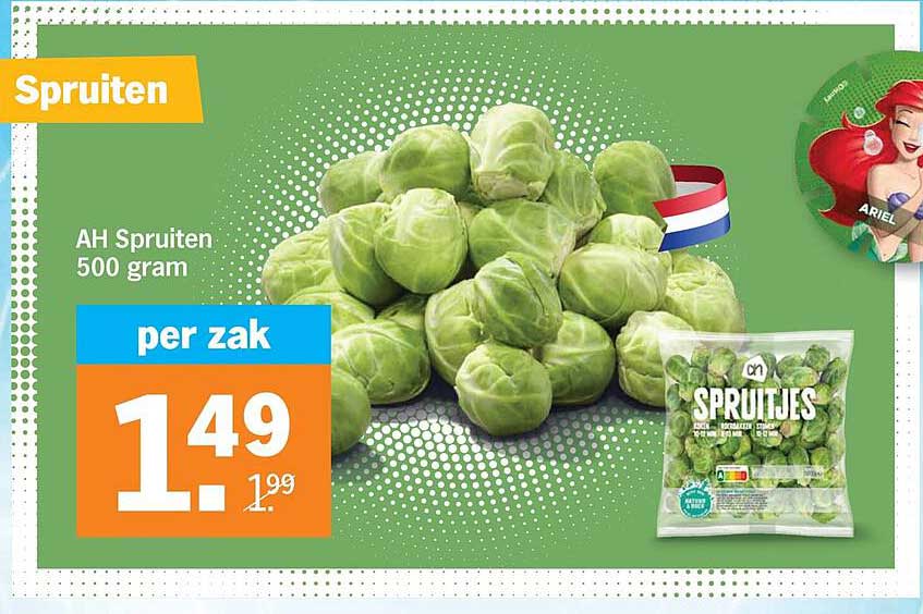 AH Spruiten 500 gram per zak