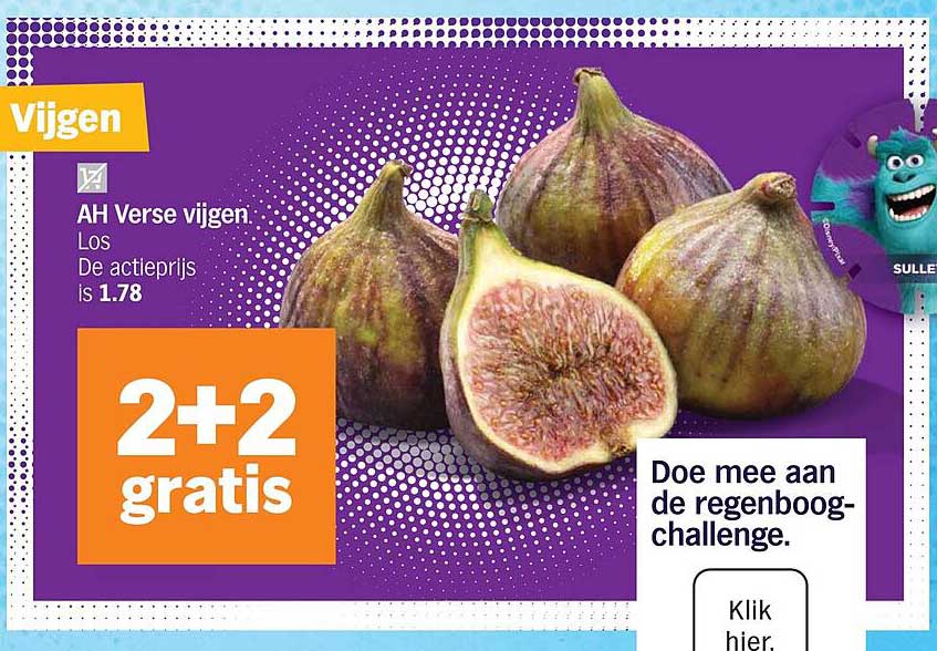 AH Verse vijgen Los 2+2 gratis