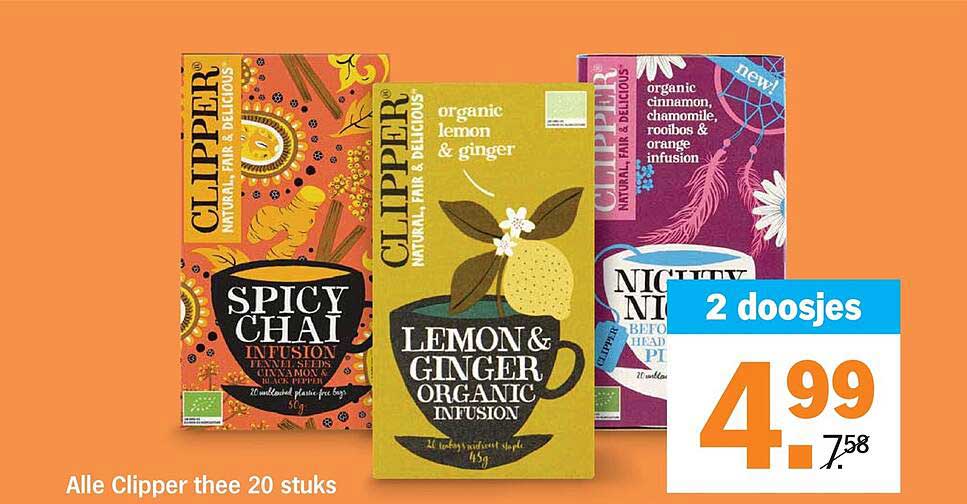 Alle Clipper thee 20 stuks