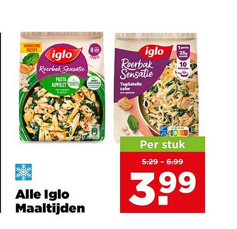 Alle Iglo Maaltijden