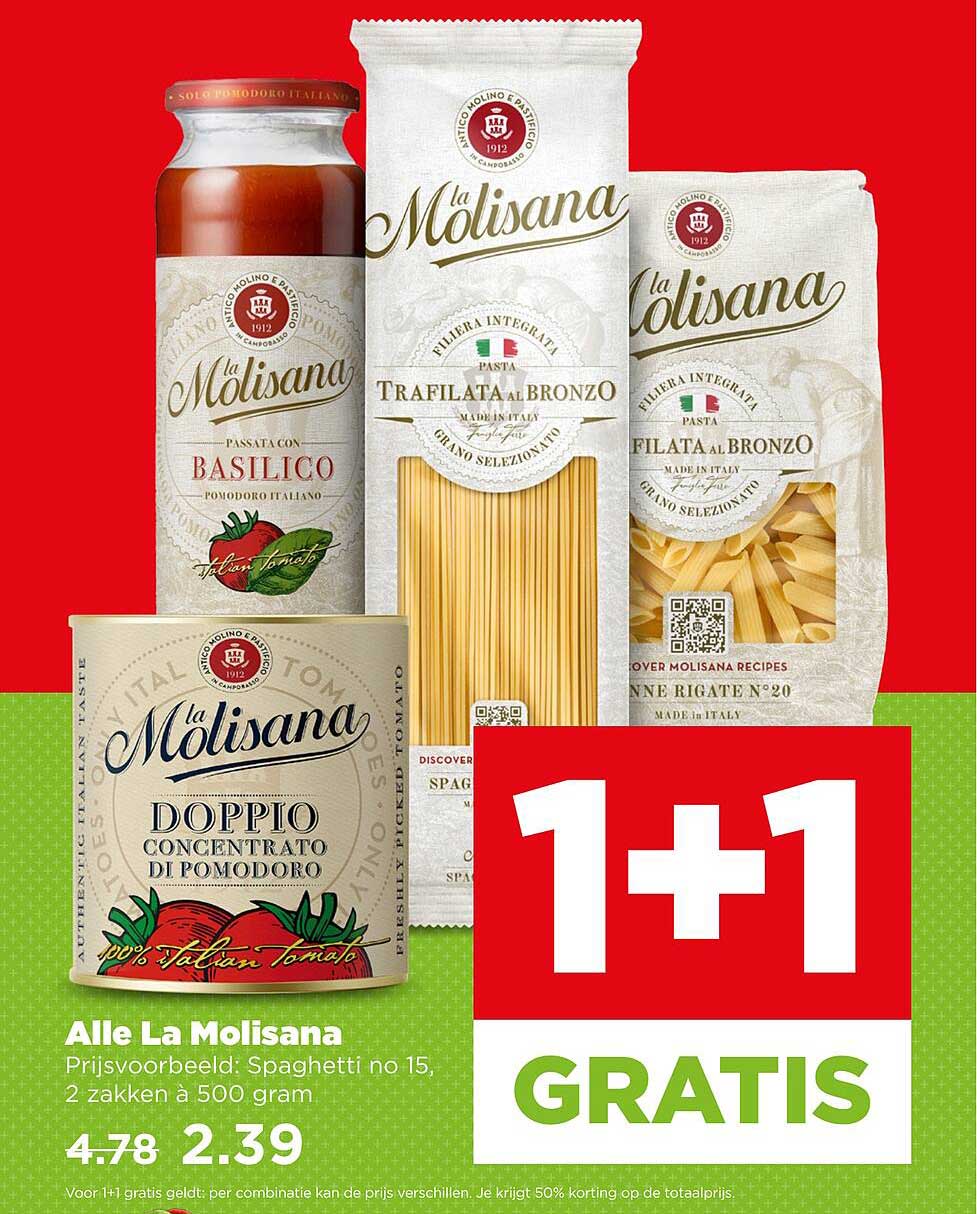 Alle La Molisana 1+1 gratis
