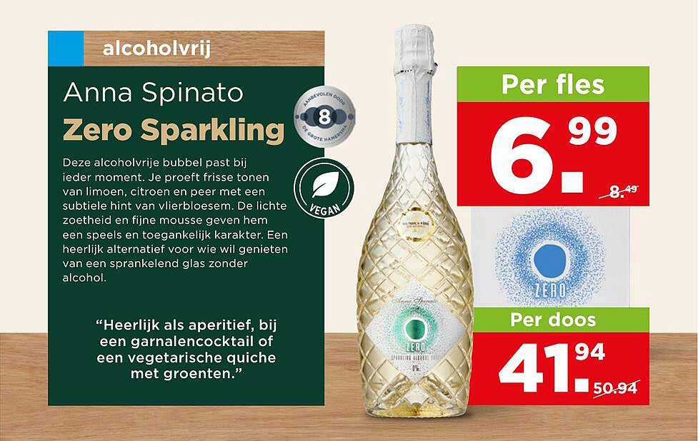 Anna Spinato Zero Sparkling