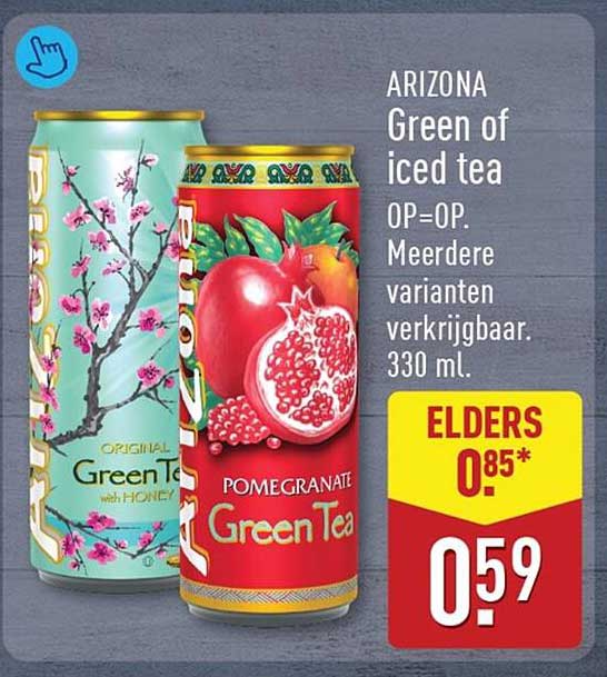 ARIZONA Green of iced tea