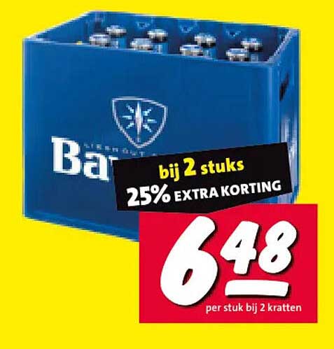 bij 2 stuks 25% EXTRA KORTING