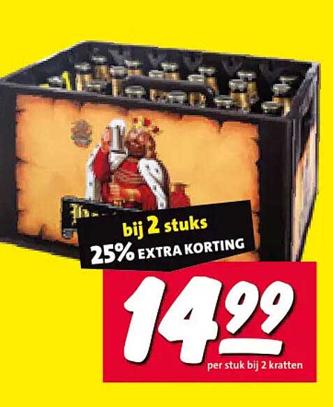 bij 2 stuks 25% EXTRA KORTING