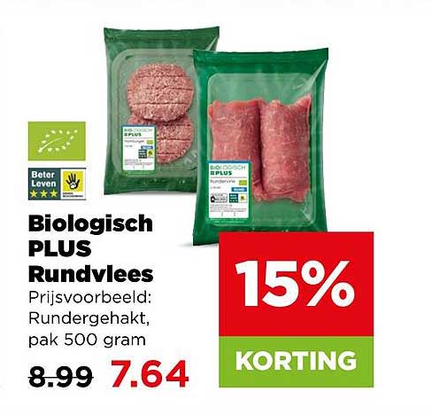 Biologisch PLUS Rundvlees