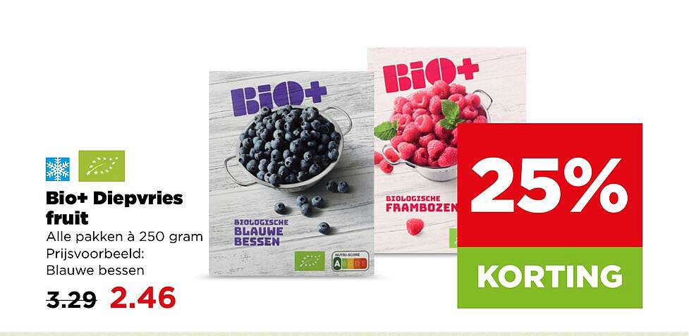 Biot Diepvries fruit 25% KORTING