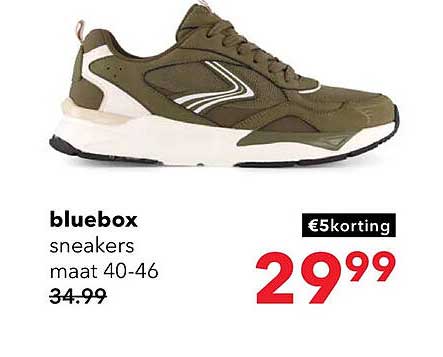 bluebox sneakers maat 40-46