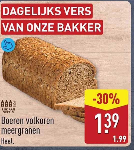 Boeren volkoren meergranen Heel -30%