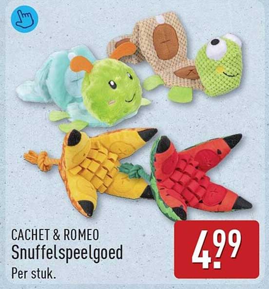 CACHET & ROMEO Snuffelspeelgoed