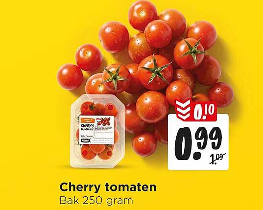 Cherry tomaten Bak 250 gram