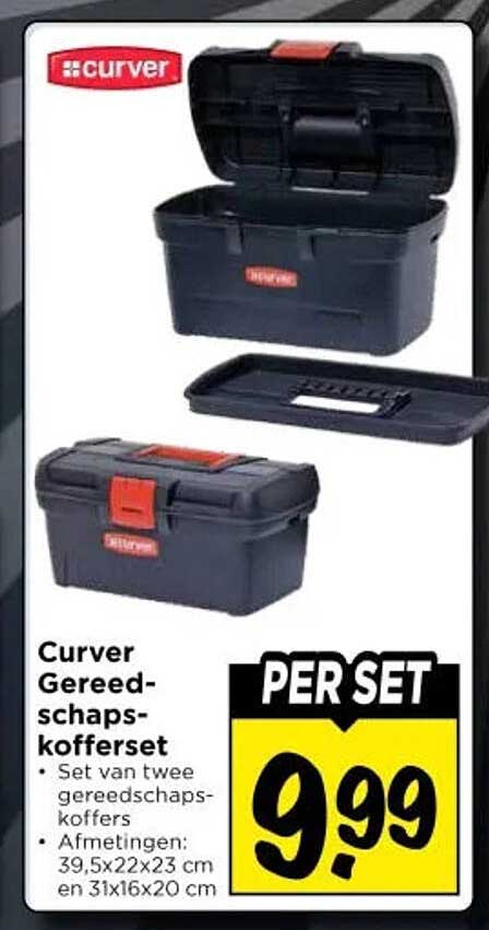 Curver Gereedschapskofferset