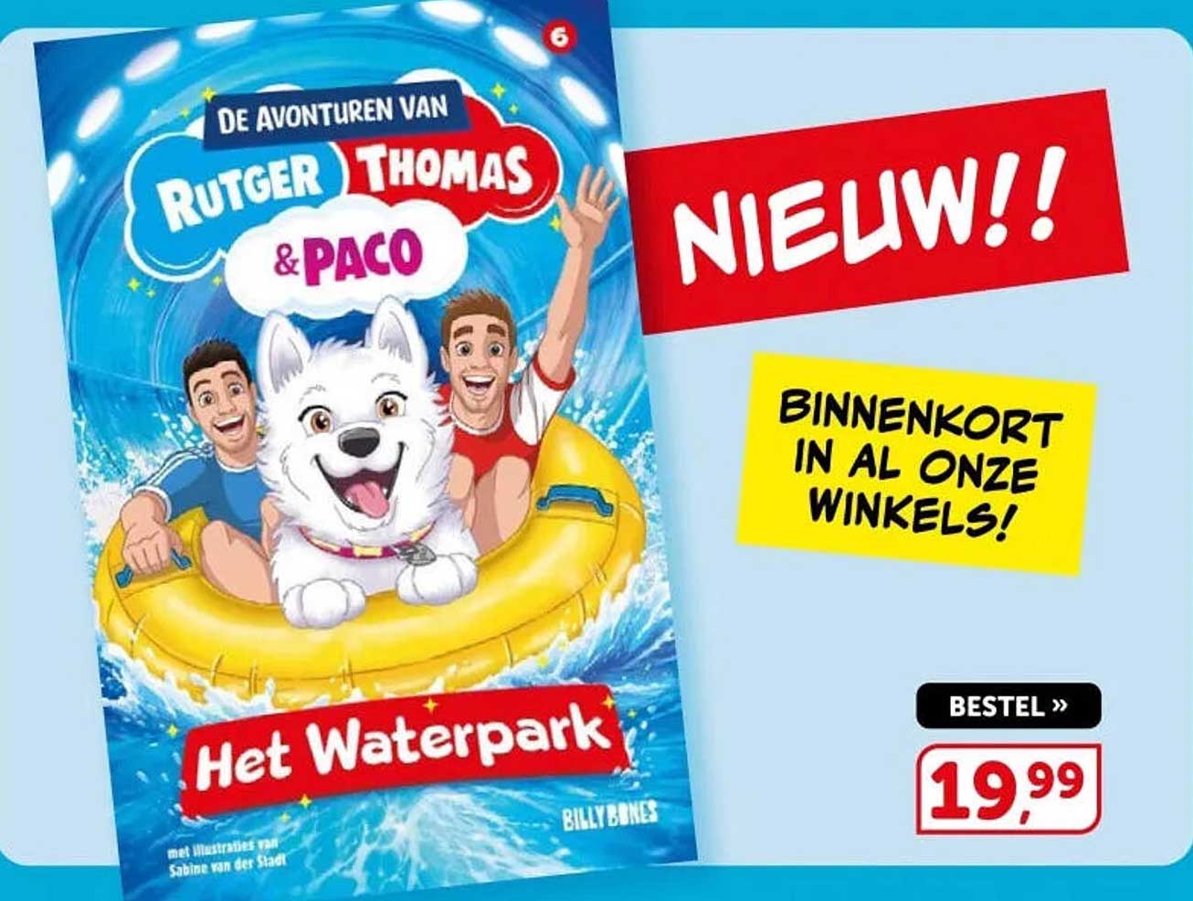 De avonturen van Rutger, Thomas & Paco Het Waterpark