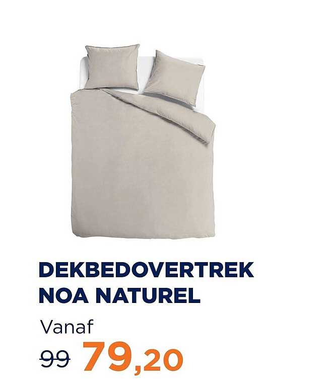 DEKBEDOVERTREK NOA NATUREL