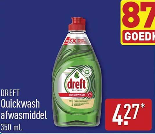 DREFT QuickWash afwasmiddel 350 ml