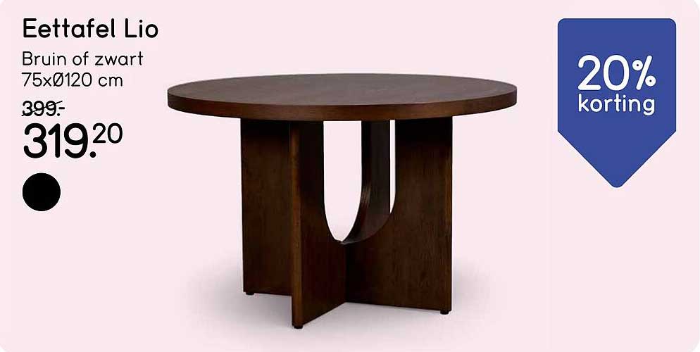 Eettafel Lio