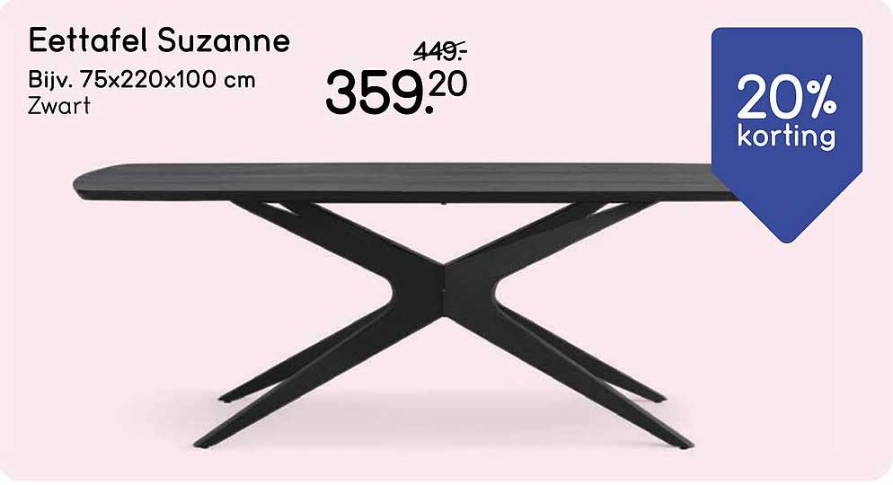 Eettafel Suzanne